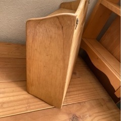 カントリー　ハート　ウォールシェルフ　飾り棚の画像