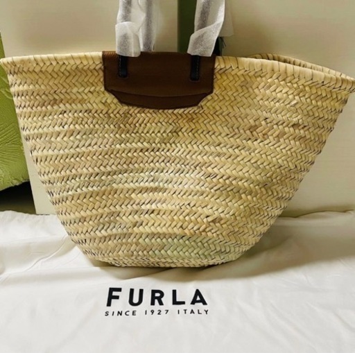 新品未使用　フルラ  FURLA  カゴバッグ トートバッグ