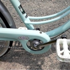 決まりました！ほぼ新品！26インチ 女の子 自転車 ブリヂストン リコリーナ 三段切替え付の画像
