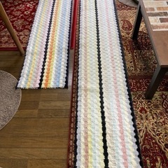 キッチンマット2枚の画像