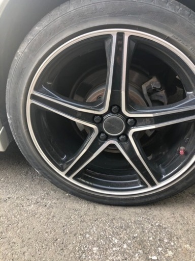 ［最終値下げ］ブリヂストン　balminum 18インチ　アルミホイール