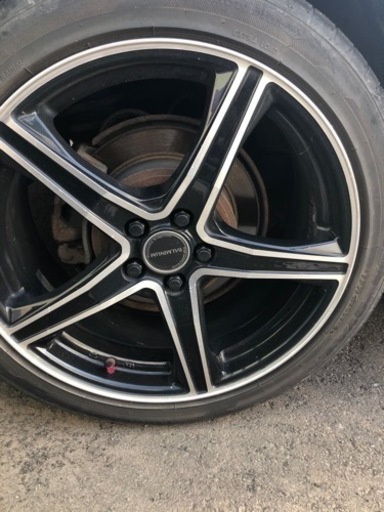 ［最終値下げ］ブリヂストン　balminum 18インチ　アルミホイール