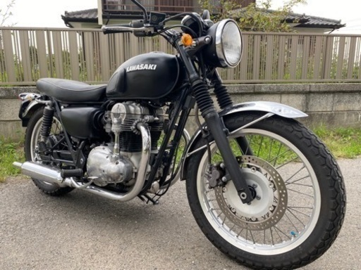 ☆車検2年付Kawasaki.W400☆プラグ・ウインカー・オイルなど交換済み^_^色々整備で快調ですよ☆400ccクラシカルネイキッドバイク☆