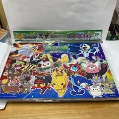 647、ポケットモンスター　サム＆ムーン［チャイルドパズル60ピース］対象年齢4〜7さい　2点セットの画像