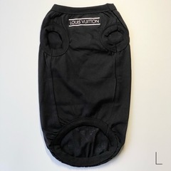 犬服　Tシャツ　Lサイズ　黒の画像
