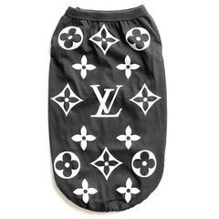 犬服　Tシャツ　Lサイズ　黒の画像