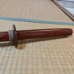 値下げ済　剣道　木刀　赤樫製のもの（38サイズ竹刀付けます）の画像