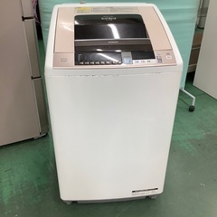 安心の6ヶ月保証付！！ HITACHI　8.0kg縦型洗濯乾燥機　BW-D8V  2015年製