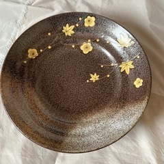 6月24日から25日引渡し★未使用品★景春窯 大きめ盛皿と小鉢のセットの画像