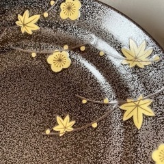 6月24日から25日引渡し★未使用品★景春窯 大きめ盛皿と小鉢のセットの画像