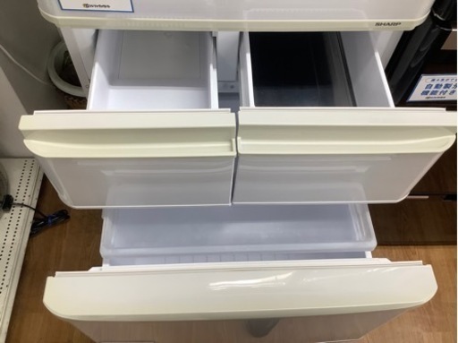 安心の6ヶ月保証！！【SHARP（シャープ）】6ドア冷蔵庫売ります！！