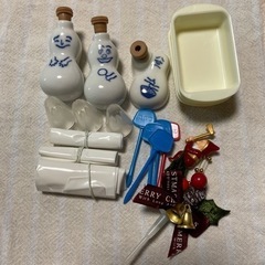 崎陽軒　醤油入れ　絞り出し袋　その他デコレーション用品