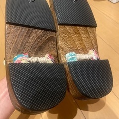 新品　下駄　サンダルの画像