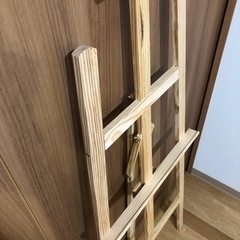 イーゼル　美品　使用一回(室内のみ)の画像