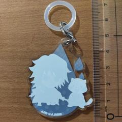 鬼滅の刃とラスカルのアクリルキーホルダーの画像