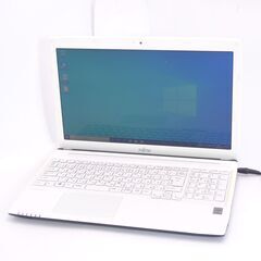 中古美品 15.6型 ノートPC 富士通 AH42/M 第4世代...