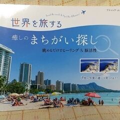 ★本：間違い探し　世界を旅する　７月末まで