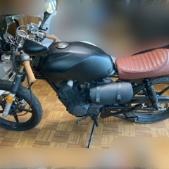 YBR125Gカフェレーサー風カスタム