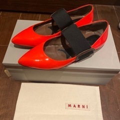 MARNI マルニ  エナメルフラットシューズ　差し上げます