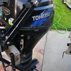 さらに値下げしました　トーハツ船外機　4スト9.8馬力　トランサムＬ