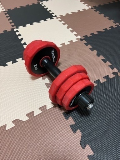 自宅トレーニング　ダンベル・ベンチ・シャフト付き