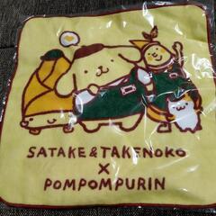 ポムポムプリンのタオルハンカチ