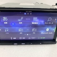 ★社外SDナビ★デンソーテン★イクリプス★AVN-R8★地図データ2017年度版★地デジ★フルセグ★Bluetooth★DVD再生★