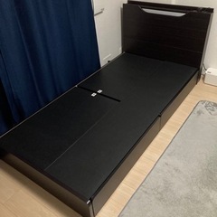 【取りに来れる方のみ、あげます】シングルベッド フレーム