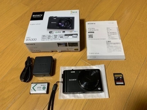 【交渉中】sony デジタルカメラ DSC-WX300