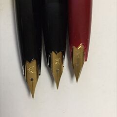 万年筆　プラチナ　３本セットの画像