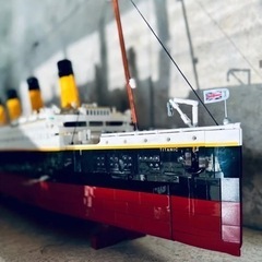 LEGO互換品 タイタニック号 9090ピース 箱無しの画像