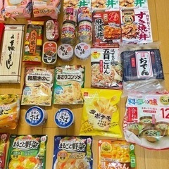 今週まで！　早い者勝ち！　レトルト食品詰め合わせセット 非常食　保存食　パスタ　ごはん　おかず　40点の画像
