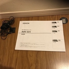 DENONサラウンドレシーバー中古美品の画像