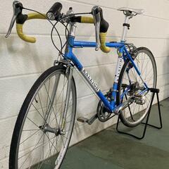 お洒落なRALEIGH ラレー　ロードバイク(ブルー色)美品