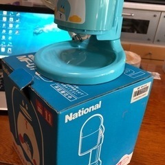 昭和家電です😆かき氷機の画像
