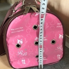 【ﾚﾍﾞｯｶﾎﾞﾝﾎﾞﾝ】ペット用ｷｬﾘｰﾊﾞｯｸピンクの画像