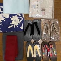 ※決定※浴衣男女、下駄2足ずつ、まとめてお譲りします