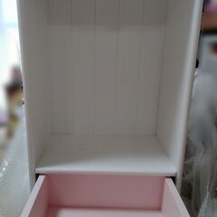【無料　新品未使用】キッズハンガーラック 木製家具 