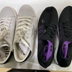 【4524】レディースシューズ　スニーカー　スリッポン　コンフォ...