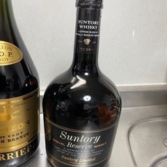 ウイスキー 古酒 サントリー リザーブ  VSOP ブルークリエール 名酒5本