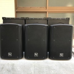 EV ZX3-90 パッシブスピーカー　ケース付き3台セット　美品