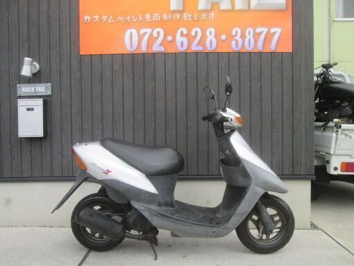 ★３万円　レッツ２　セル１　実働車★スズキ　原付　スクーター　２スト　レッツ