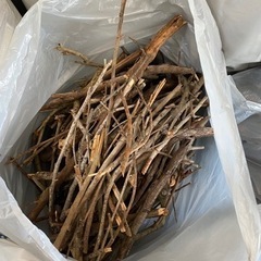 伐採木　小枝　薪