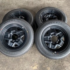 JB64 ジムニー　スチールホイール　タイヤ　セット