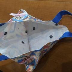 ハンドメイド 子供 手提げバッグ ７の画像
