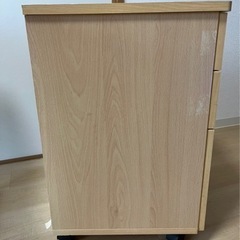 デスク　机　キャビネット　の画像