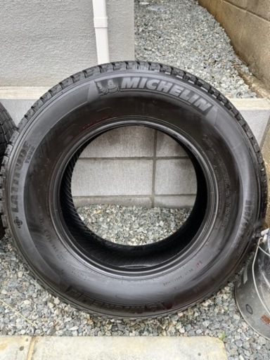 新車10000キロ　ミシュランタイヤ　265/65/17 プラド純正タイヤ