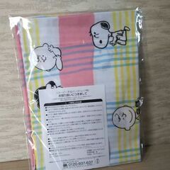スヌーピー  お買い物バッグと手ぬぐい  未使用品の画像