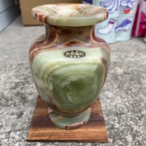 特選天然美石美術品 壺 インテリア