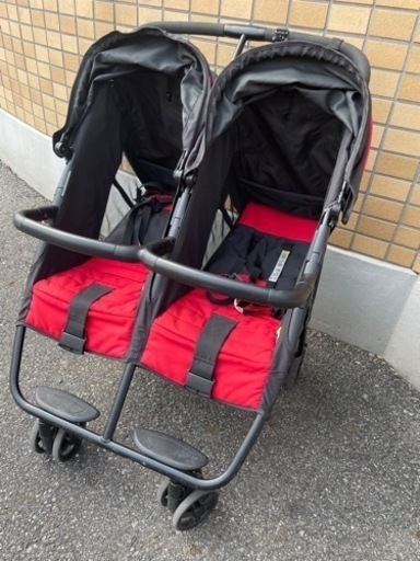 ココロンツイン　双子用ベビーカー
